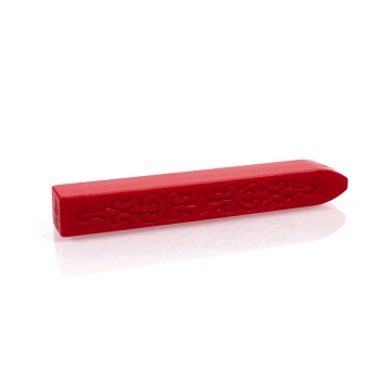 Sealing wax to the seal stamp type 6 - darker red