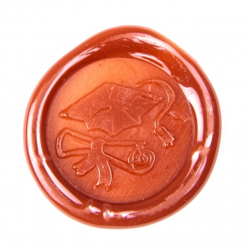 Hand wax stamp (seal) – Graduation / Graduate