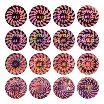Master security hologram sticker High Quality