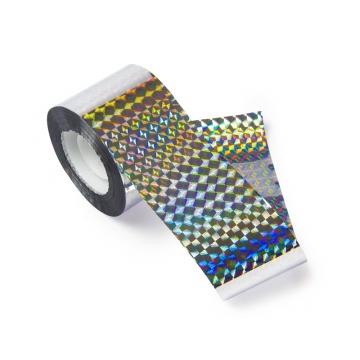 Non-adhesive hologram tape 45 mm / 80m to scare away birds in orchards and vineyards