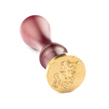 Hand wax stamp (seal) – Signs of the Zodiac / Sagittarius (23 November – 21 December)