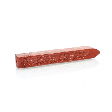 Sealing wax to the seal stamp type 3 - red brown metallic