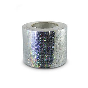 Hologram tape 100 mm, pattern of shards and circles
