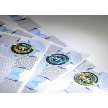 Certification A5 size paper portrait to be printed with security features and numbering