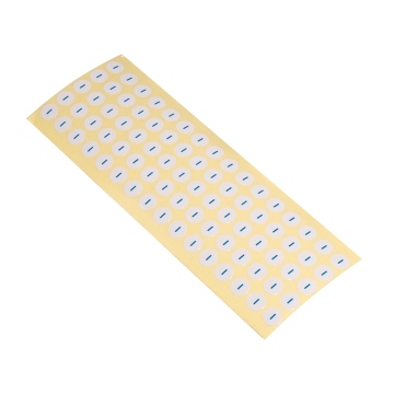 PVC sticker 10mm for battery poles -