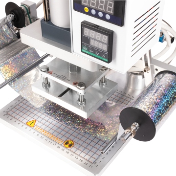 Automatic pneumatic hot stamping press for hot stamping and burning with custom design