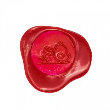 Hand wax stamp (seal) – Mail for you/Postal bird