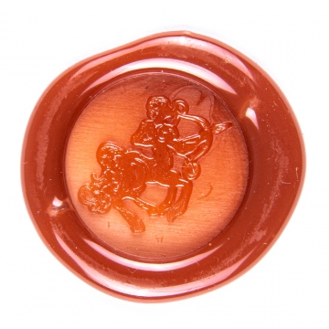 Hand wax stamp (seal) – Signs of the Zodiac / Sagittarius (23 November – 21 December)