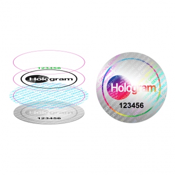Two-layer hologram - custom production