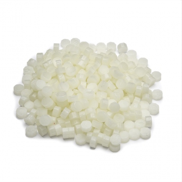 Sealing wax fluorescent blue - beads 30 g - Type 26