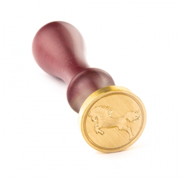 Hand wax stamp (seal) – Horse