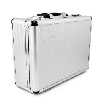 Suitcase to store and transport lever-operated R3 stamp and R5 hot stamp - large